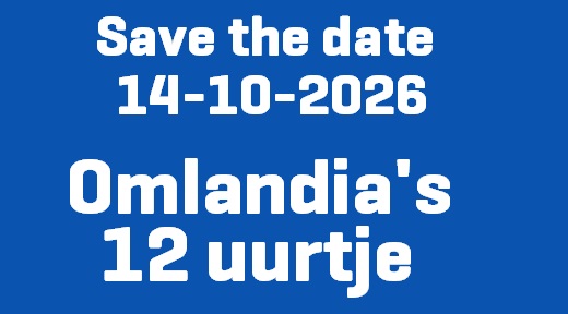 Save the date: Omlandia's 12 Uurtje!