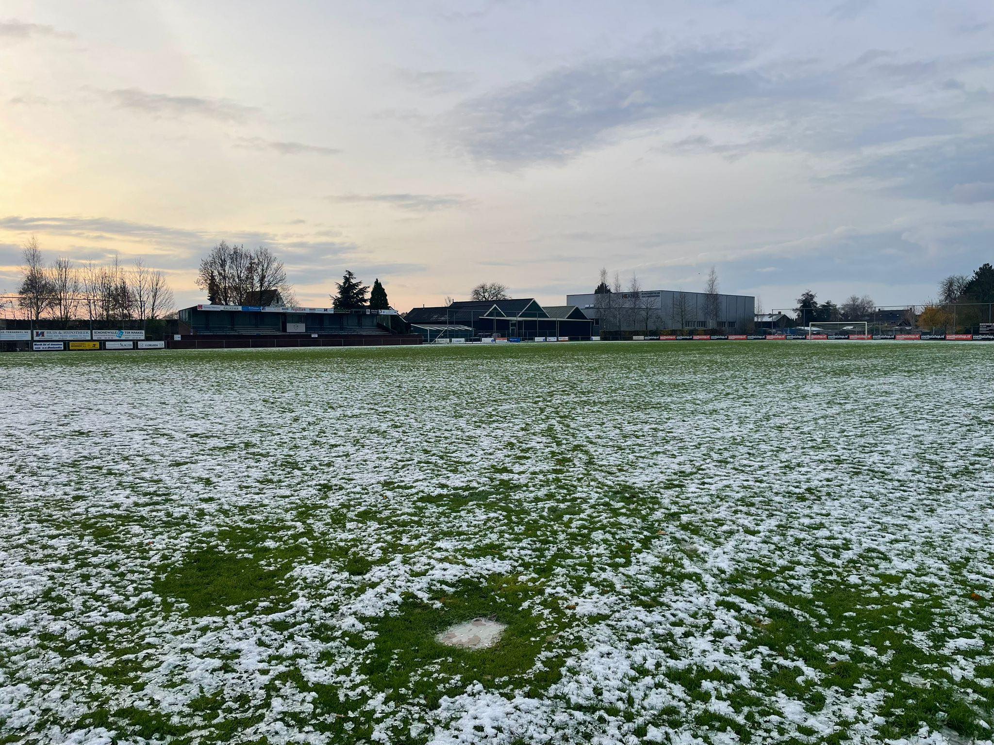 Alle wedstrijden zaterdag 31 januari afgelast